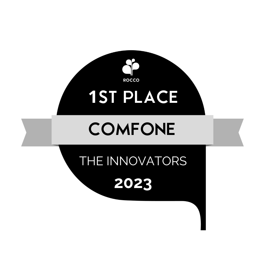 Comfone 1st place The Innovators 2023 - ROCCO